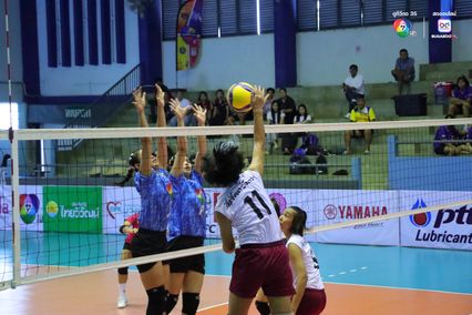 ประมวลภาพ วอลเลย์บอล แชมป์กีฬา 7HD 2025 : เทศบาล 3 วัดไชนาวาส 3-0 วังจันทร์วิทยา