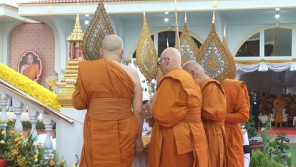 สมเด็จพระกนิษฐาธิราชเจ้า กรมสมเด็จพระเทพรัตนราชสุดา ฯ สยามบรมราชกุมารี เสด็จพระราชดำเนินไปในการพระราชทานเพลิงศพ พระพรหมเวที (สุเทพ ผุสฺสธฺมโม)