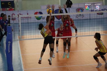 ประมวลภาพ วอลเลย์บอล แชมป์กีฬา 7HD 2025 : เทพมงคลรังษี 3-0 สุรนารีวิทยา