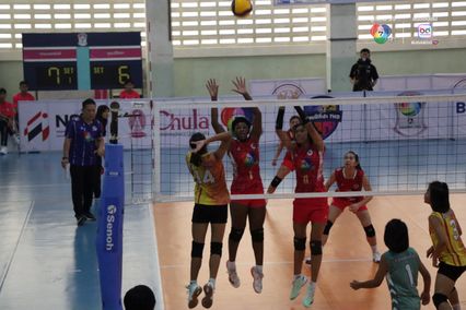ประมวลภาพ วอลเลย์บอล แชมป์กีฬา 7HD 2025 : เทพมงคลรังษี 3-0 สุรนารีวิทยา