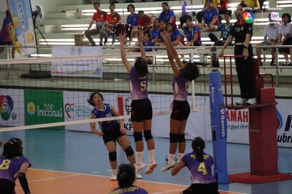 ประมวลภาพ วอลเลย์บอล แชมป์กีฬา 7HD 2025 : กีฬานครนนท์วิทยา 6 3-0 บดินทรเดชา (สิงห์ สิงหเสนี)