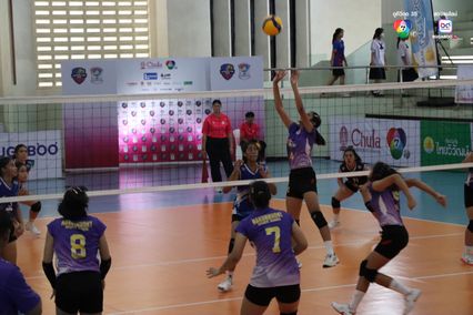ประมวลภาพ วอลเลย์บอล แชมป์กีฬา 7HD 2025 : กีฬานครนนท์วิทยา 6 3-0 บดินทรเดชา (สิงห์ สิงหเสนี)