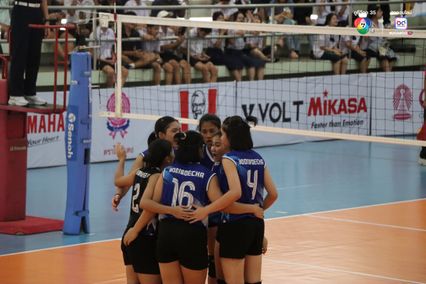 ประมวลภาพ วอลเลย์บอล แชมป์กีฬา 7HD 2025 : กีฬานครนนท์วิทยา 6 3-0 บดินทรเดชา (สิงห์ สิงหเสนี)