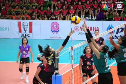 ประมวลภาพ วอลเลย์บอล แชมป์กีฬา 7HD 2025 : กีฬานครนนท์วิทยา 6 3-0 กีฬาจังหวัดอ่างทอง