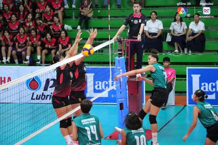 ประมวลภาพ วอลเลย์บอล แชมป์กีฬา 7HD 2025 : กีฬานครนนท์วิทยา 6 3-0 กีฬาจังหวัดอ่างทอง