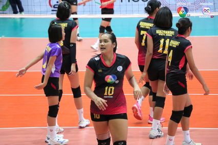 ประมวลภาพ วอลเลย์บอล แชมป์กีฬา 7HD 2025 : กีฬานครนนท์วิทยา 6 3-0 กีฬาจังหวัดอ่างทอง