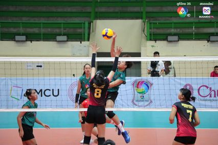 ประมวลภาพ วอลเลย์บอล แชมป์กีฬา 7HD 2025 : กีฬานครนนท์วิทยา 6 3-0 กีฬาจังหวัดอ่างทอง