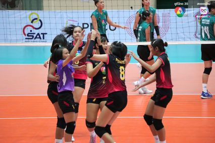 ประมวลภาพ วอลเลย์บอล แชมป์กีฬา 7HD 2025 : กีฬานครนนท์วิทยา 6 3-0 กีฬาจังหวัดอ่างทอง