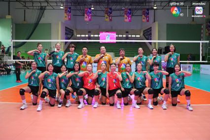 ประมวลภาพ วอลเลย์บอล แชมป์กีฬา 7HD 2025 : กีฬานครนนท์วิทยา 6 3-0 กีฬาจังหวัดอ่างทอง