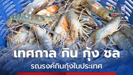 เชิญชวนคนไทยร่วมงาน “เทศกาลกินกุ้งชล” จ.ชลบุรี 6-10 ส.ค.นี้