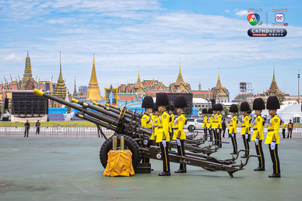 กองทัพบก ยิงสลุตหลวง 21 นัด เฉลิมพระเกียรติ “พระบรมราชชนนีพันปีหลวง”