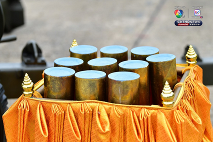 ทัพฟ้า ยิงสลุตหลวง เฉลิมพระเกียรติ พระบรมราชชนนีพันปีหลวง เนื่องในโอกาสวันเฉลิมพระชนมพรรษา