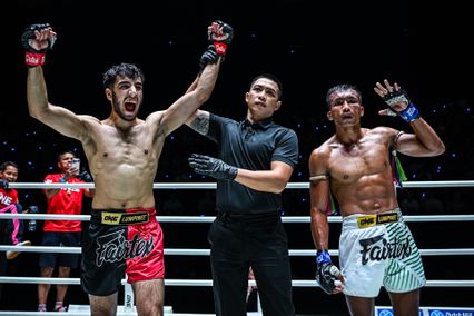 ONE ลุมพินี : อูเบด ฮัสเซน นัดรีแมตช์ เพชรนาเคียน ศ.นาเคียน บู๊คู่เอกอินเตอร์ศึก ONE ลุมพินี 121