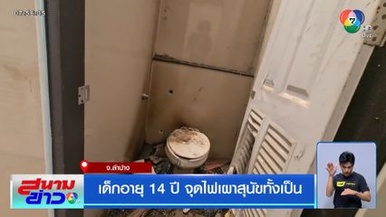 เด็กอายุ 14 ปี จุดไฟเผาสุนัขทั้งเป็น