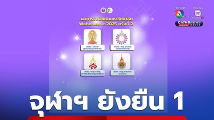 Webometrics July 2025  จัดอันดับรวมมหาวิทยาลัยของประเทศไทย จุฬาฯ ยังยืนที่ 1 ไว้ได้อีกครั้ง