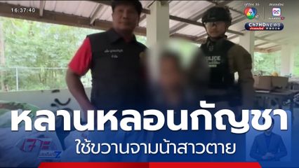 หลานหลอนกัญชา ใช้ขวานจามน้าสาวตาย