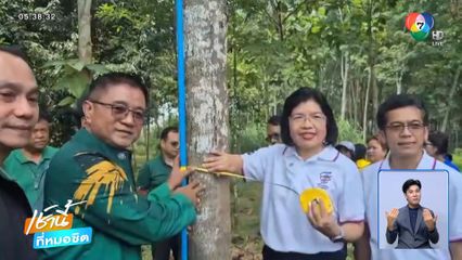 คนแรกในนครฯ ใช้ไม้ยืนต้นค้ำประกันสินเชื่อ จ.นครศรีธรรมราช