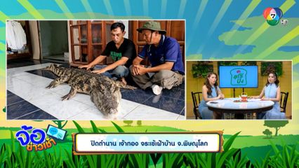 ปิดตำนาน เจ้าทอง จระเข้เฝ้าบ้าน จ.พิษณุโลก