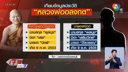 ปริศนาข้อมูล หลวงพ่ออลงกต