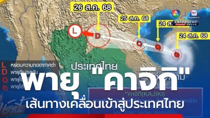 เตรียมพร้อมรับมือพายุ คาจิกิ