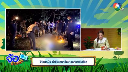 ช้างตกมัน ทำร้ายคนกรีดยางพาราเสียชีวิต