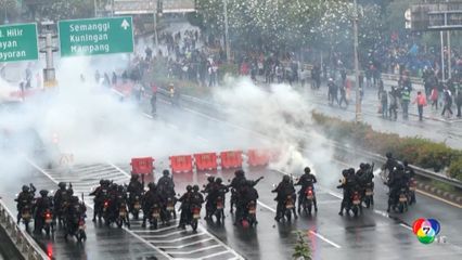 เหตุประท้วงในอินโดนีเซียบานปลาย มีผู้เสียชีวิตแล้ว 1 คน