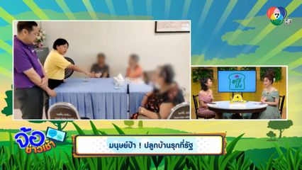 มนุษย์ป้า ! ดื้อตาใส ปลูกบ้านรุกที่รัฐ