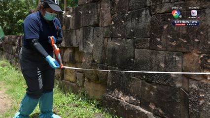 กองทัพบก นิติวิทยาศาสตร์ เก็บหลักฐานเหตุสู้รบชายแดนไทย กัมพูชา วันที่ 2  