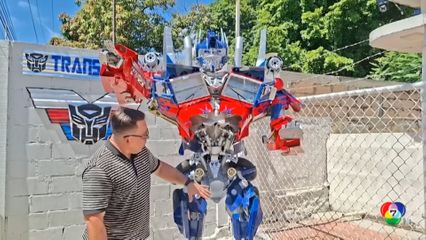 ช่างเครื่องทำความเย็นชาวเวเนซุเอลา แปรขยะเป็นงานศิลปะ