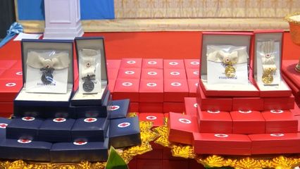 องคมนตรี เป็นผู้แทนพระองค์ ไปมอบเหรียญกาชาดสมนาคุณชั้นที่ 2 และชั้นที่ 3 ประจำปี 2564 ถึง 2565 และประกาศเกียรติคุณ เข็มที่ระลึกแก่ผู้บริจาคโลหิต ครบ 36 ครั้ง และ 108 ครั้ง ประจำปี 2566 ถึง 2567 เป็นวันที่ 2