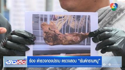 ร้อง ตำรวจกองปราบ ตรวจสอบ ยันต์กรามหมู