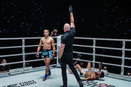 ONE Championship : สเตลลา เฮเมตซ์เบอร์เกอร์ คว้าเข็มขัดมวยไทย รุ่นสตรอว์เวต, “ชาโด้-แรมโบ้เล็ก” ควงแขนเก็บชัยสวย