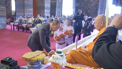 พระวรวงศ์เธอ พระองค์เจ้าเฉลิมศึกยุคล ทรงเป็นประธานในพิธีบำเพ็ญกุศลอุทิศถวายแด่พระบาทสมเด็จพระพุทธยอดฟ้าจุฬาโลกมหาราช เนื่องในวันคล้ายวันสวรรคต ครบ 216 ปี