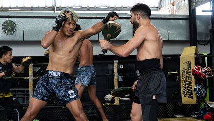 ONE ลุมพินี : “นาบิล-ยูนิส-ปตท.” อวดฟิต พร้อมลุยศึก ONE ลุมพินี 126