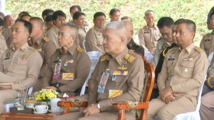 องคมนตรี ไปติดตามและขับเคลื่อนโครงการอันเนื่องมาจากพระราชดำริด้านแหล่งน้ำ ที่จังหวัดอุดรธานี