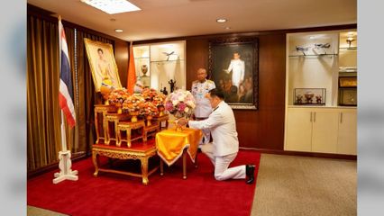 "บิ๊กตู่" ส่งดอกไม้ยินดีวันเกิด "อนุทิน"