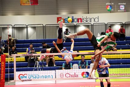 ประมวลภาพ เซปักตะกร้อ นักเรียนชาย แชมป์กีฬา 7HD 2025 | 16 ก.ย. 2568