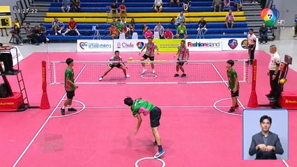 สนามแฟชั่นฯ เดือด! เซปักตะกร้อ แชมป์กีฬา 7HD 2025 ขับเคี่ยวเข้มข้นทุกสาย