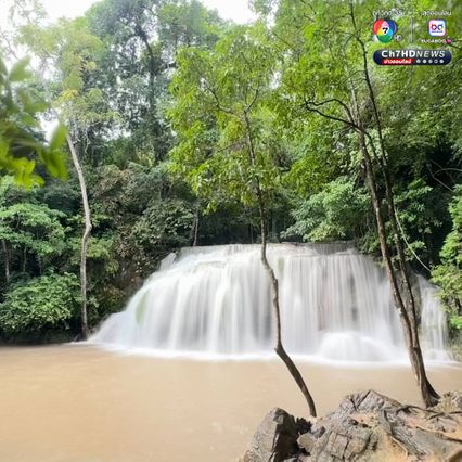 ชมปรากฏการณ์ “หัวช้างแตก” ที่อุทยานแห่งชาติเอราวัณ