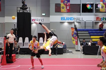 ประมวลภาพ เซปักตะกร้อ นักเรียนชาย แชมป์กีฬา 7HD 2025 | 17 ก.ย. 2568