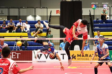 ประมวลภาพ เซปักตะกร้อ นักเรียนชาย แชมป์กีฬา 7HD 2025 | 17 ก.ย. 2568