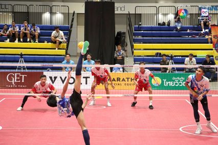 ประมวลภาพ เซปักตะกร้อ นักเรียนชาย แชมป์กีฬา 7HD 2025 | 17 ก.ย. 2568