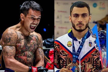 ONE ลุมพินี : กิ่งซางเล็ก ว.คําชํานาญ รับน้องโหด อานาร์ มัมมาดอฟ ศึก ONE ลุมพินี 128