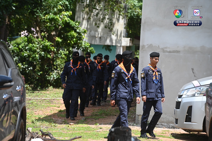 ระดมตำรวจ คฝ. จาก 3 จังหวัด ลงพื้นที่ชายแดนบ้านหนองหญ้าแก้ว