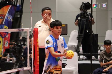 ประมวลภาพ เซปักตะกร้อ นักเรียนชาย แชมป์กีฬา 7HD 2025 | 18 ก.ย. 2568