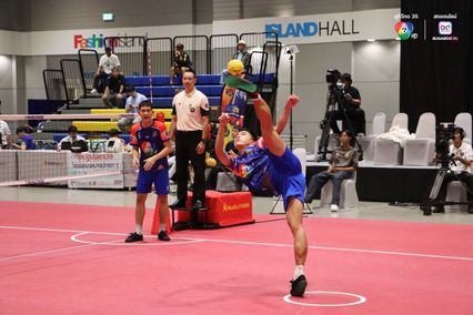 ประมวลภาพ เซปักตะกร้อ นักเรียนชาย แชมป์กีฬา 7HD 2025 | 18 ก.ย. 2568