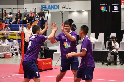 ประมวลภาพ เซปักตะกร้อ นักเรียนชาย แชมป์กีฬา 7HD 2025 | 18 ก.ย. 2568