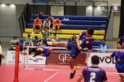 ประมวลภาพ เซปักตะกร้อ นักเรียนชาย แชมป์กีฬา 7HD 2025 | 18 ก.ย. 2568