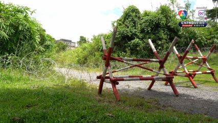 ทหารพรานพาสำรวจถนน ท่าเส้น-ทมอดา สู่กาสิโนสร้างรุกล้ำไทย