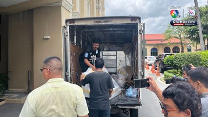 “นภินทร” นำผ้ายันต์เจ้าคุณธงชัย เข้าห้องทำงาน เพื่อความเป็นสิริมงคล